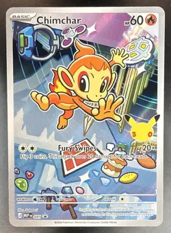 2026 Pokemon MEP Black Star Promos First Partner Chimchar #041 - Image 1
