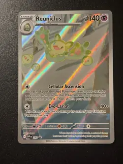 Pokemon TCG Black Bolt & White Flare Reuniclus Promo SVP 212 NM - Image 1