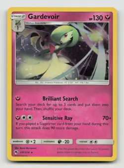 GARDEVOIR 141/214 Cosmo HOLO Rare Pokemon - Image 1