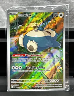 Snorlax 051 SV Promo Holo EN 2023 150 HP (SEALED) Mint - Image 1