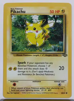 Pikachu 60/64 - NM / M - Jungle Pokemon Card - Unplayed - $2 Combined Shipping - Image 1