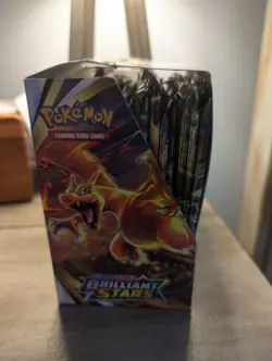 Pokemon Brilliant Stars Booster Box Unsealed. 36 Sealed Packs + Case - Image 3