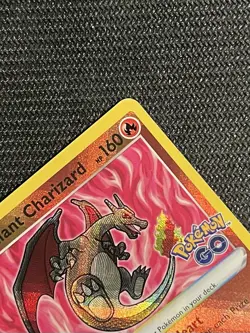 Pokemon Radiant Charizard 011/078 Pokemon GO Radiant Rare Holo Near Mint - Image 4