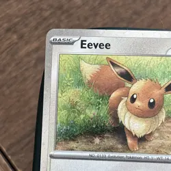 Eevee 133/165 Holiday Calendar Promo Snowflake STAMPED Pokemon TCG - Image 4