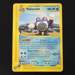 Poliwrath 60/165 Rare Non-Holo Expedition Base Set E-Reader Pokemon TCG 2002 - Image 1