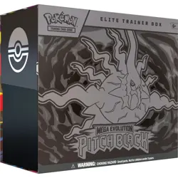 Pokemon TCG Mega Evolution - Pitch Black Elite Trainer Box (ETB) - PRESALE ✅ - Image 1