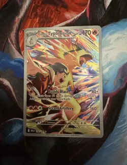 Pokemon TCG Ethan's Typhlosion 190/182 Destined Rivals English M/NM - Image 1