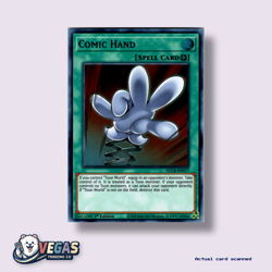 Comic Hand (Green) DLCS-EN077 1st Edition Ultra Rare NM Yu-Gi-Oh! - Image 1