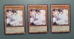 x3 Playset Near Mint Yugioh Ash Blossom & Joyous Spring Common L26D-ENM02 - Image 1