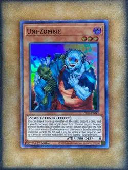 Yugioh Uni-Zombie SESL-EN042 Super Rare 1st Ed NM - Image 1