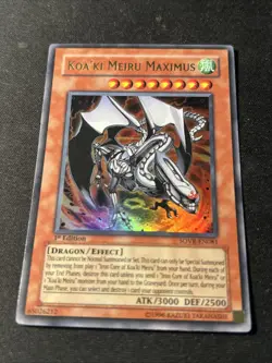 Koa'ki Meiru Maximus - SOVR-EN081 - Ultra Rare 1st Ed NM/M Yugioh - Image 3
