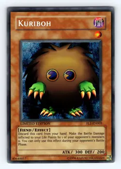 Yugioh Kuriboh FL1-EN003 Secret Rare - LP 💎 - Image 1