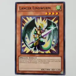 Lancer Lindwurm - EXVC-EN092 - LP - Common - Unlimited - Yugioh - Image 1