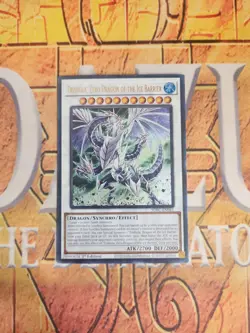 Trishula, Zero Dragon Of The Ice Barrier SDFC-EN041 Ultra Rare 1st Ed NM Yugioh - Image 1