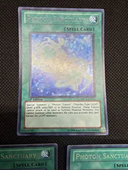 Yugioh Photon Sanctuary PRC1-EN022 Secret Rare 1st Ed NM x3 - Image 4