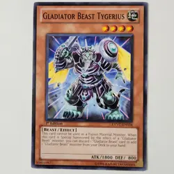 Gladiator Beast Tygerius - EXVC-EN034 - HP - Common - 1st ed - Yugioh - Image 1