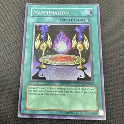 Marshmallon Misprint PP01-EN002 Black Magic Ritual Secret Rare Yu-Gi-Oh! NM - Image 3