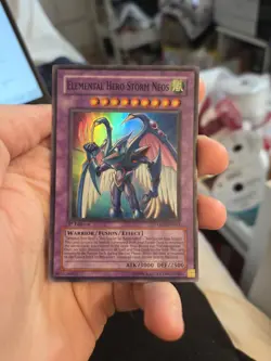 Yugioh Elemental Hero Storm Neos PTDN-EN043 1st Super Rare - Image 1