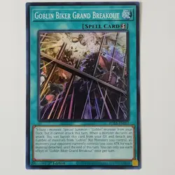 Goblin Biker Grand Breakout - ROTA-EN057 - NM - Super Rare - 1st ed - Yugioh - Image 1
