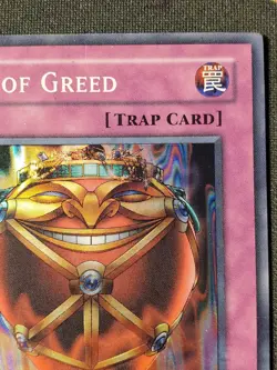 Yugioh Jar of Greed LON-047 Super Rare MP - Image 3