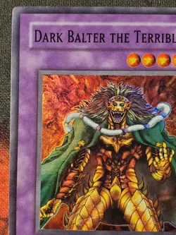 Yugioh Dark Balter the Terrible LOD-002 Super Rare LP/VLP - Image 2