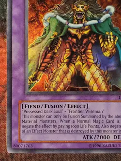 Yugioh Dark Balter the Terrible LOD-002 Super Rare LP/VLP - Image 5