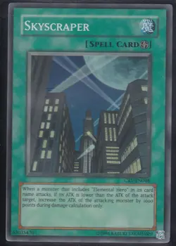 YUGIOH! SKYSCRAPER - SUPER RARE CRV-EN048 NM+ - Image 1