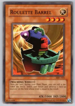 Roulette Barrel MFC-025 Magician's Force Unlimited Yu-Gi-Oh NM - Image 1