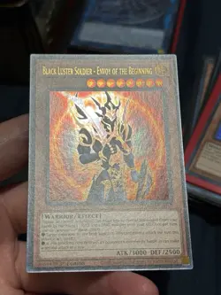 Yu-Gi-Oh Black Luster Soldier - Envoy of the Beginning MAMA-EN047 Ultra Rare 1st - Image 2