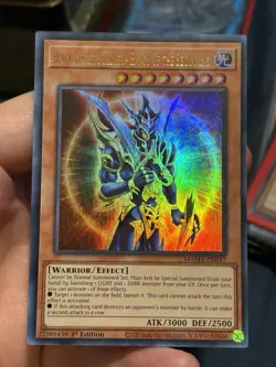 Yu-Gi-Oh Black Luster Soldier - Envoy of the Beginning MAMA-EN047 Ultra Rare 1st - Image 4