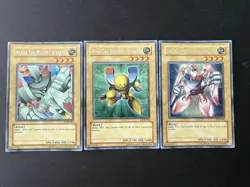 YUGIOH MAGNET WARRIOR SET ALPHA BETA GAMMA DOR-001-002-003 PROMO NM - Image 1