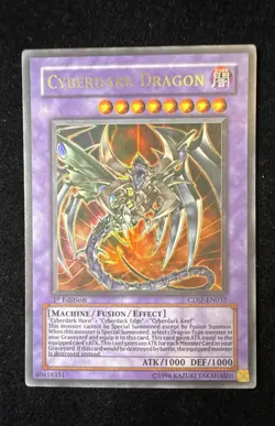 Ultra Rare 1st Edition | Cyberdark Dragon | Cyberdark Impact | CDIP-EN035 | LP - Image 1