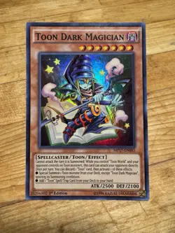 Toon Dark Magician MP17-EN083 2017 Mega-Tins Mega Pack 1st Edition LP - Image 1