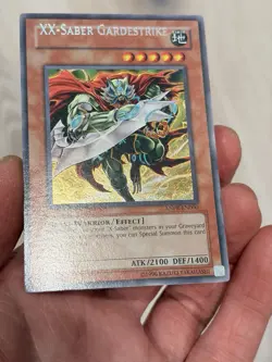 Yugioh Misprint Name Shift XX-Saber Gardestrike ANPR Secret Rare NM - Image 4