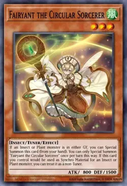 Fairyant the Circular Sorcerer - PHHY-EN025 Super Rare | Yu-Gi-Oh! Card - Image 1