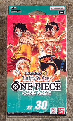 One Piece TCG Starter Deck EX - Luffy & Ace (ST-30) ENGLISH BRAND NEW SEALED - Image 1