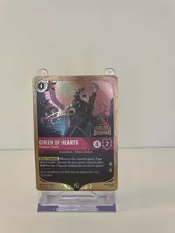 Queen of Hearts Impatient Traveler Promo 46 Lorcana Holofoil NM - Image 1