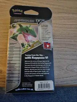Pokemon TCG Battle Deck Rayquaza V (Brand New, Factory Sealed) - Image 4