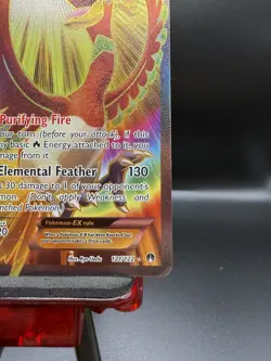 Ho-Oh EX - 121/122 - Pokemon Breakpoint XY Full Art Ultra Rare Card LP - Image 4