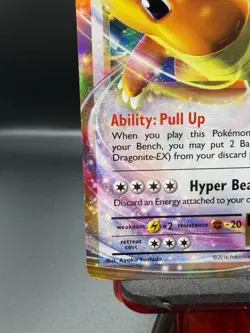Pokemon Dragonite EX 72/108 XY Evolutions Holo Pokemon Card TCG NM - Image 5