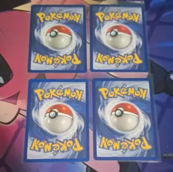 Slowpoke 55/62 Pokemon Fossil Unlimited Lot of 4 Cards NM - Image 2