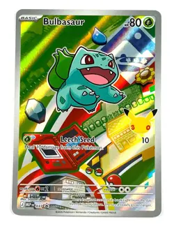 Bulbasaur 037 Pokemon Card Near Mint NM ME Promo - Image 1