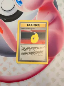 1999 Pokemon Trainer Devolution Spray Card 72/102 - Image 1