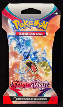Pokemon TCG - Scarlet & Violet - Sleeved Booster Pack - 10 Cards - Gyarados - Image 1