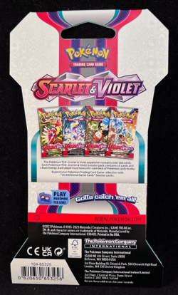 Pokemon TCG - Scarlet & Violet - Sleeved Booster Pack - 10 Cards - Gyarados - Image 4