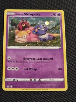 Galarian Slowpoke SWSH126 SWSH: Sword & Shield Promo Card Double Swirl - Image 1