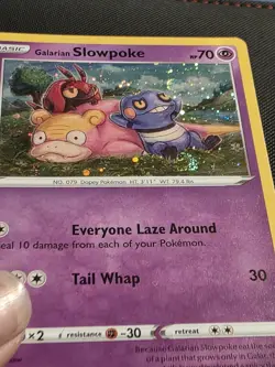 Galarian Slowpoke SWSH126 SWSH: Sword & Shield Promo Card Double Swirl - Image 4
