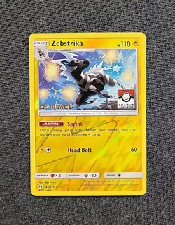 Zebstrika - 3rd Place - 82/214 - League Challenge Reverse Holo Promo - Pokemon - Image 1