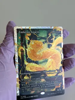 Enduring tenacity (fracture foil) - English - MTG DSK Duskmourn: House of Horror - Image 4