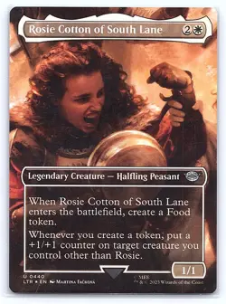 Rosie Cotton of South Lane (Borderless) - Foil - [The Lord of the Rings] MTG - Image 1